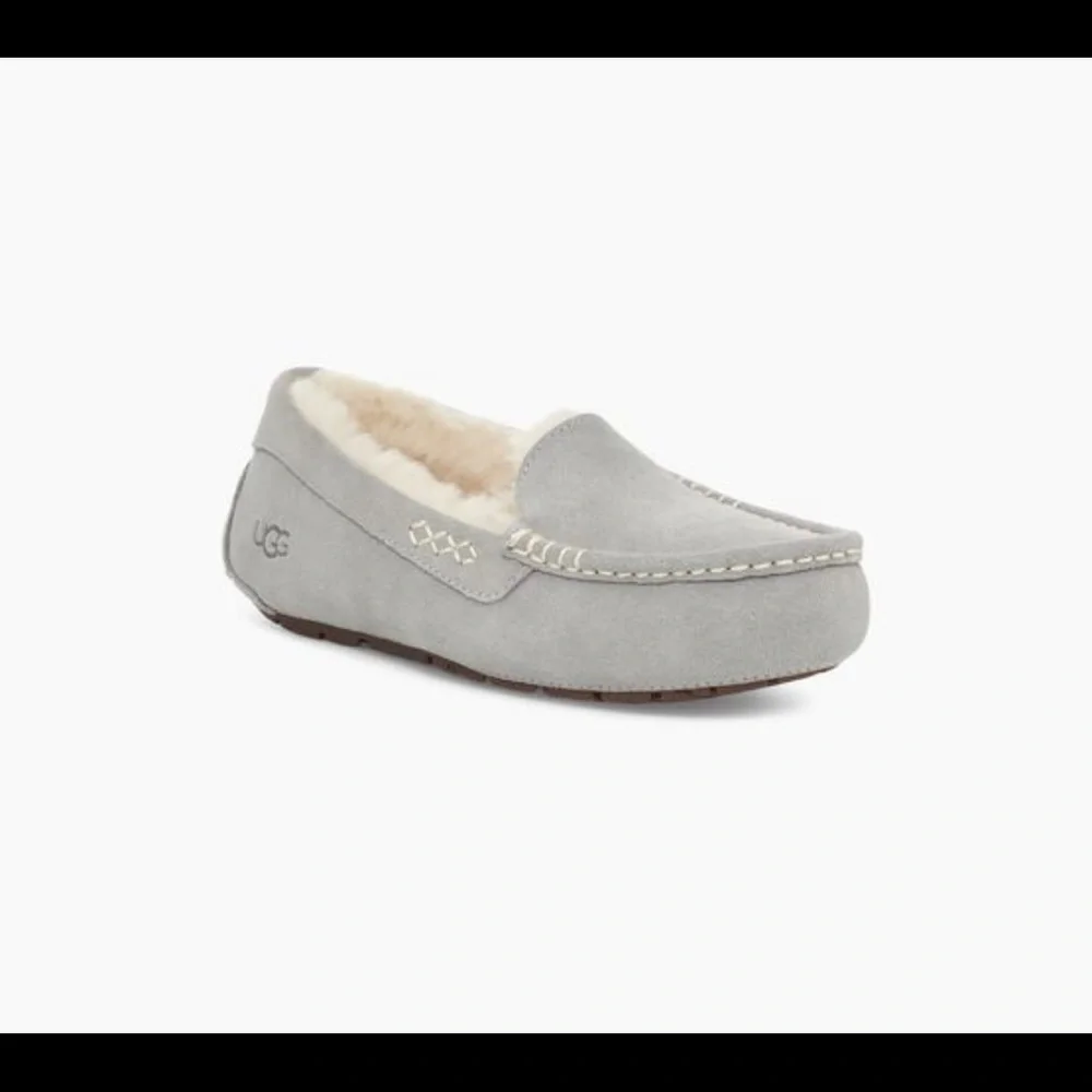 Ugg Ansley Slippers - Light Grey  - Water Resistant - Picture 2 of 7